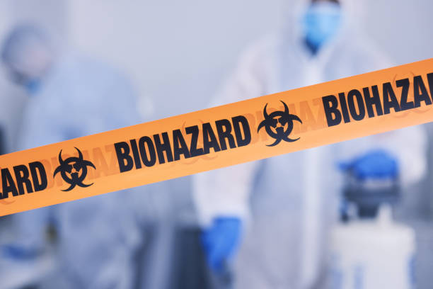Professional Drug Lab Cleanup technician working in Allegan, MI